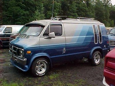 custom 70s van