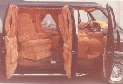 1970s custom van interiors